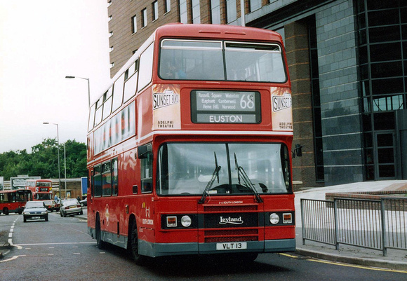 Route 68, South London Buses, L13, VLT13, Croydon