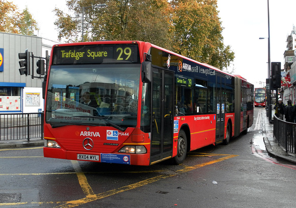 Route 29, Arriva London, MA44, BX04MYL, Finsbury Park