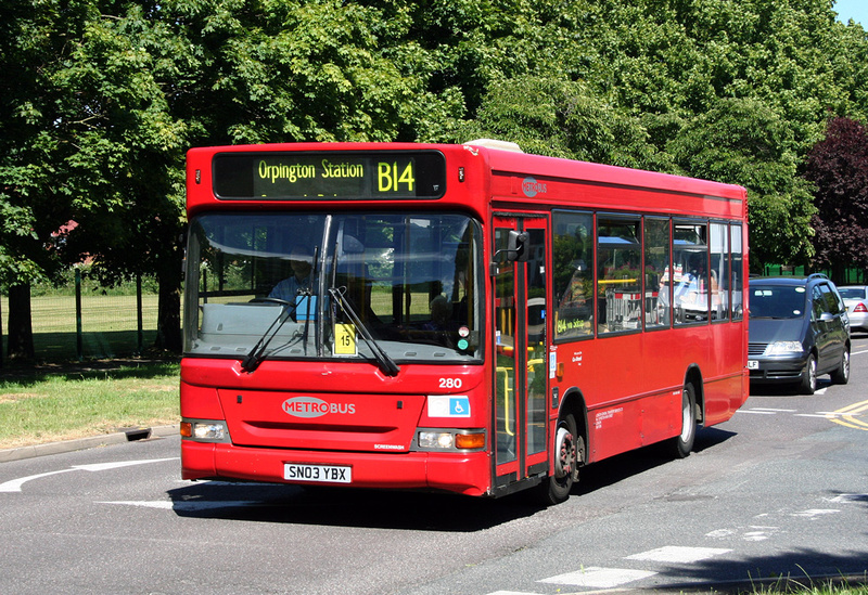 London Bus Routes | Route B14: Bexleyheath, Shopping Centre - Orpington ...