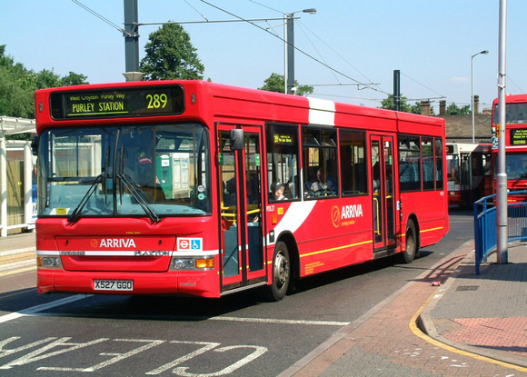 Route 289, Arriva London, PDL27, X527GGO, Croydon