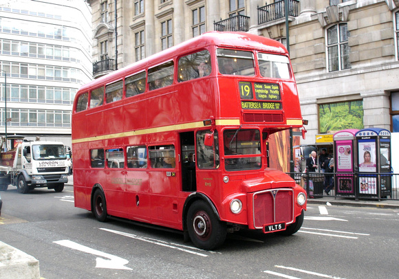 Route 19, London Transport, RM5, VLT5, Sloane Square