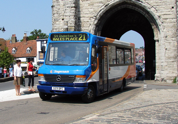 Route 21, Stagecoach East Kent 42371, S371DFC, Canterbury
