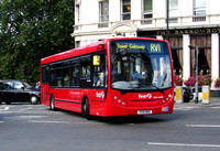 Route RV1, First London, DML44158, YX10BGE, London Bridge
