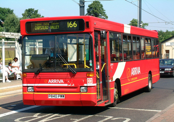 Route 166, Arriva London, LDR40, P840PWW, Croydon