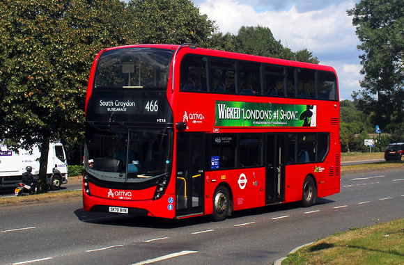 Route 466, Arriva London, HT18, SK70BVN, Addington Village