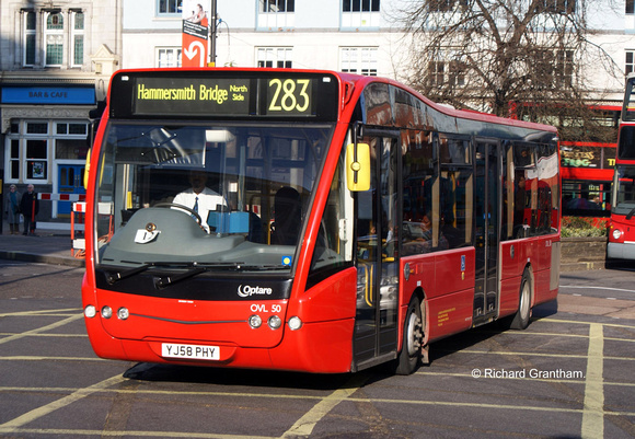 Route 283, NSL Services Group, OVL50, YJ58PHY, Hammersmith