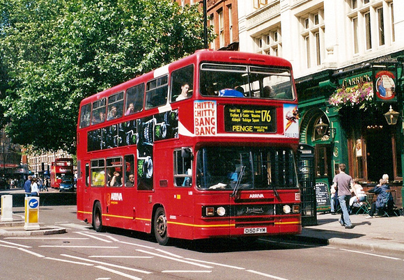Route 176, Arriva London, L150, D150FYM, Charing Cross Rd