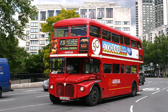 Route 73, Arriva London, RML2563, JJD563D, Marble Arch
