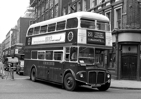 Route 253, London Transport, RM2158, CUV158C