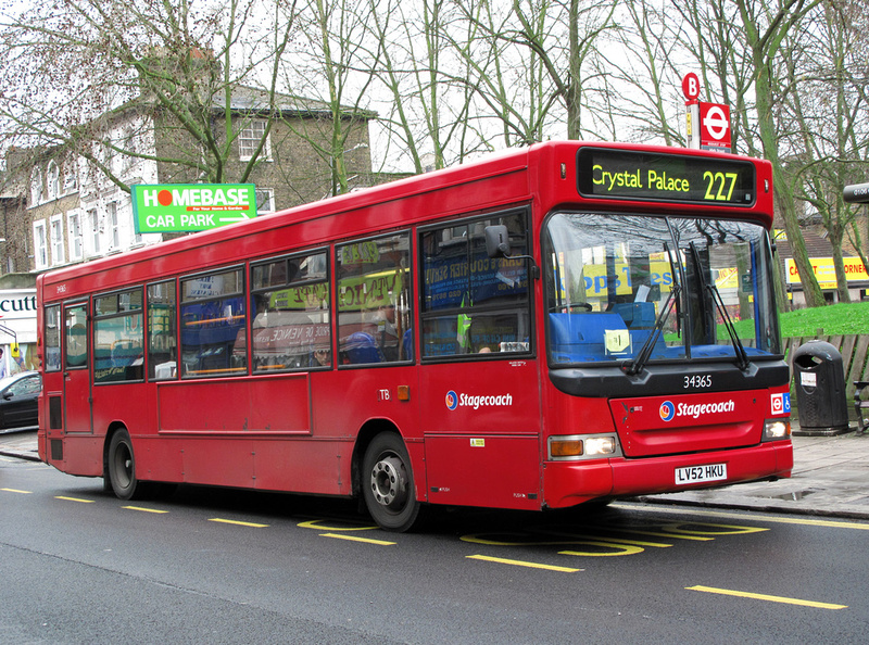 London Bus Routes | Route 227: Bromley North - Crystal Palace | Route ...