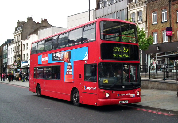 Route 30, Stagecoach London 17151, V151MEV, Angel