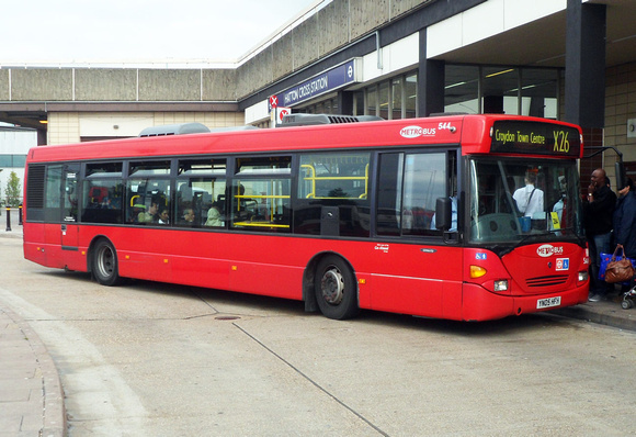 Route X26, Metrobus 544, YN05HFH, Hatton Cross