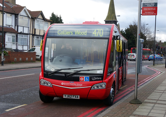 Route 470, Quality Line, OPL06, YJ62FXA, Colliers Wood