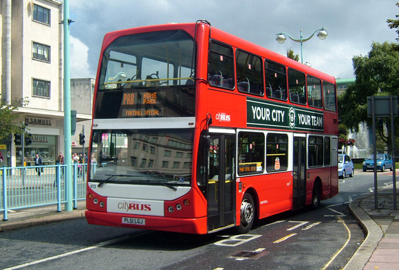 Route PA8, Plymouth Citybus 413, PL51LGJ, Plymouth