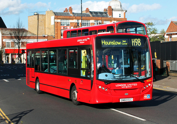 Route H98, London United RATP, DLE19, SN60ECC, Hounslow