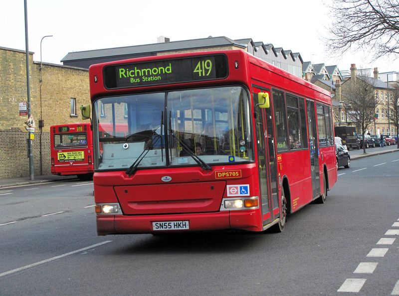 London Bus Routes | Route 419: Hammersmith - Richmond | Route 419 ...