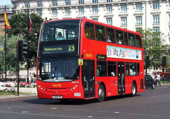 Route 23, First London, DN33510, LK08FMO, Marble Arch