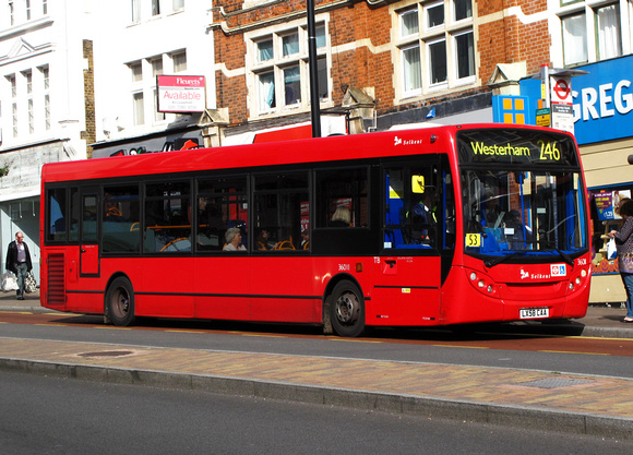 Route 246, Selkent ELBG 36011, LX58CAA, Bromley