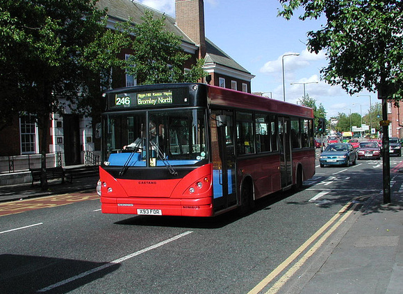 Route 246, Metrobus, X93FOR, Bromley