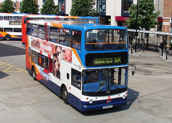 Route 6X, Stagecoach East Kent 18162, GX54DVC, Canterbury