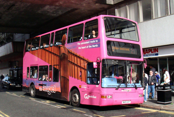 Route 21, Go North East 3887, NK51UCP, Newcastle