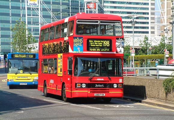 Route 198, Arriva London, L161, D161FYM, Croydon