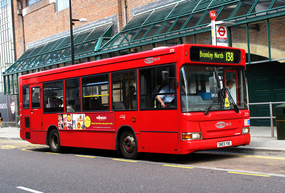 Route 138, Metrobus 273, SN03YBC, Bromley