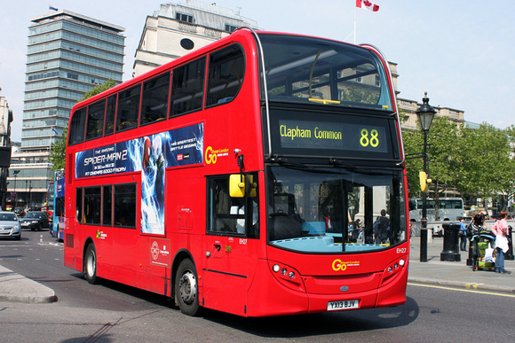 Route 88, Go Ahead London, EH27, YX13BJV, Trafalgar Square