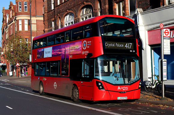 Route 417, Arriva London, ES29, LV23EYW, Streatham Hill