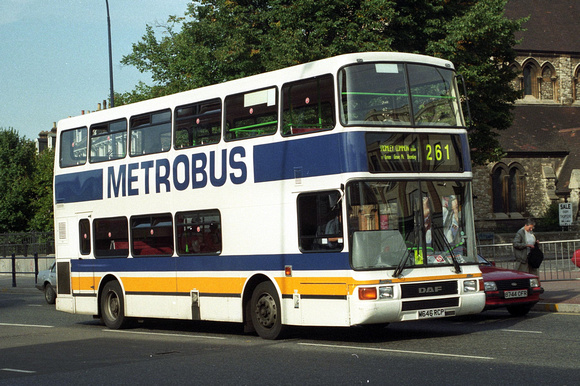 Route 261, Metrobus, M646RCP, Lewisham