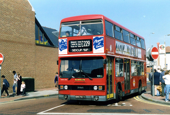 Route 229, London Central, T767, OHV767Y, Bexleyheath
