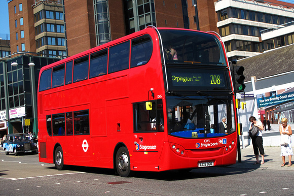 Route 208, Stagecoach London 10145, LX12DGO, Bromley