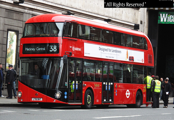 Route 38, Arriva London, LT2, LT61BHT