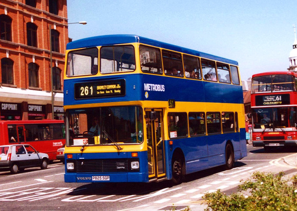 Route 261, Metrobus 825, P825SGP, Bromley
