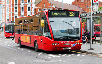 Route 283, London United RATP, OV63, YJ09EZA, Hammersmith, Taken By Jack Marian