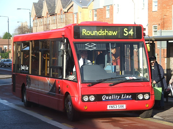 Route S4, Quality Line, OP15, YN53SVK, Sutton
