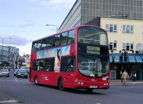 Route 128, East Thames Buses, VWL23, LF52THG