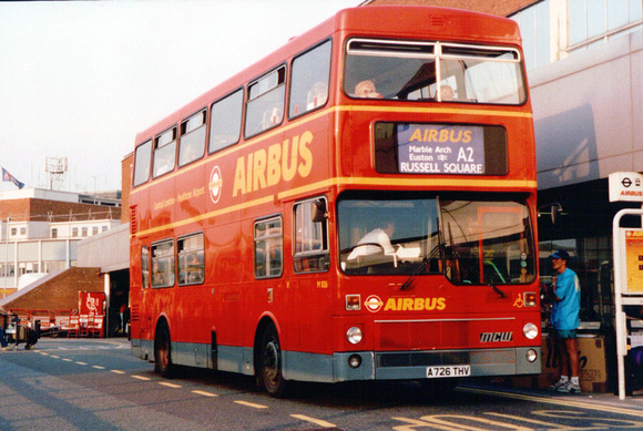Route A2, Airbus, M1026, A726THV, Heathrow