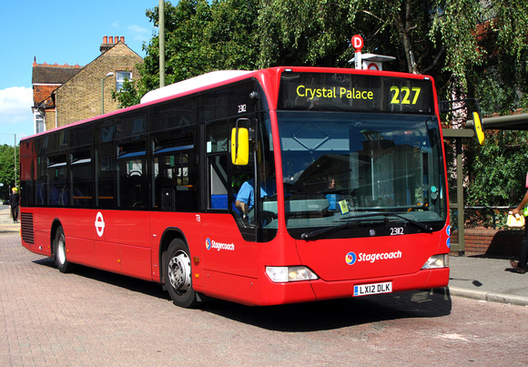 Route 227, Stagecoach London 23112, LX12DLK, Bromley