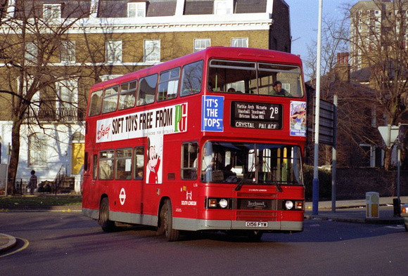 Route 2B, South London Buses, L156, D156FYM, Streatham