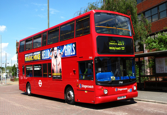 Route 269, Stagecoach London 17968, LX53JZL, Bromley