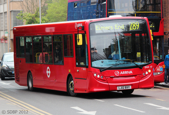 Route 289, Arriva London, ENX13, LJ12BXY, West Croydon