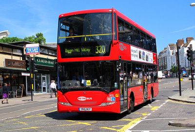 Route 320, Metrobus 975, YR10BCF, Bromley South
