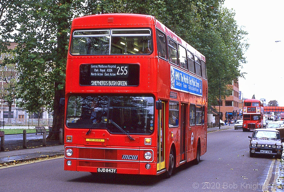 London Bus Routes | Route 255: Harlesden - Shepherd's Bush [Withdrawn ...