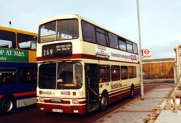 Route 269, Kentish Bus 705, F705JCN, Bexleyheath