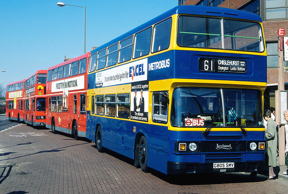 Route 61, Metrobus, G805SMV, Bromley
