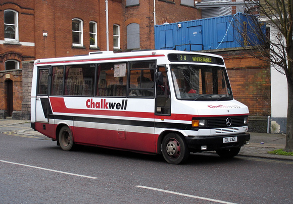 Route 638, Chalkwell, XIL7321, Faversham