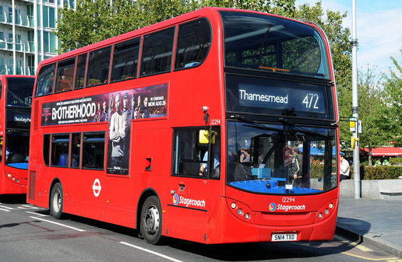 Route 472, Stagecoach London 12294, SN14TXO, Woolwich