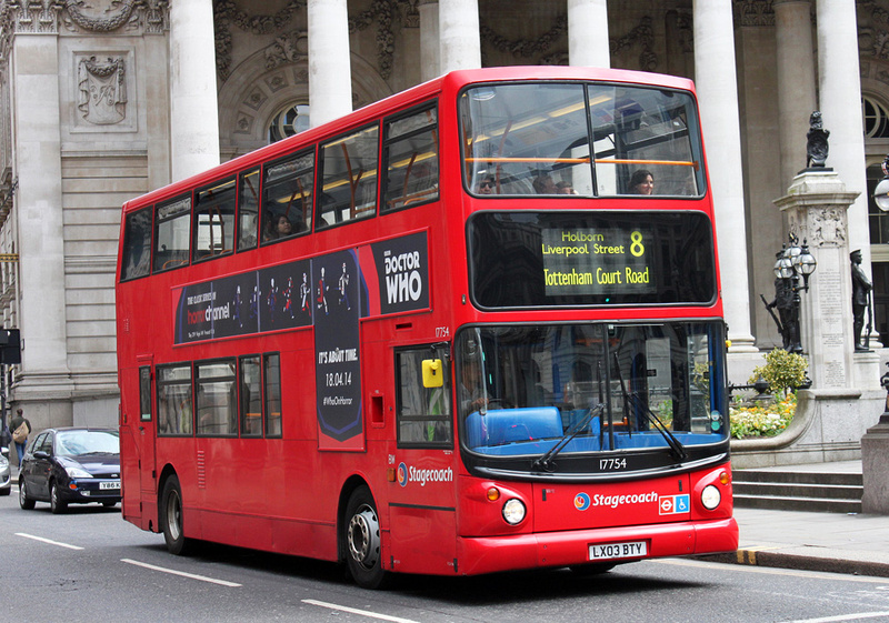 London Bus Routes | Route 8: Bow Chuch - Tottenham Court Road | Route 8 ...