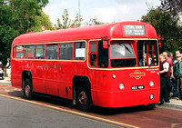 Route 20B, London Transport, RF489, MXX466, Loughton Station